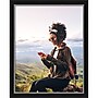 Amanti Art Eva 22" x 28" Picture Frame, Matte Black/Silver (A42677345710)~#|#~DD97E6E0-B454-4ECE-BDB51911832BC7A5_sc7