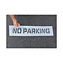 Accuform Parking Lot Stencil, NO PARKING, 12" Letters, Plastic (FMS213)~#|#~DDC05B88-2492-44A9-B2AD4351742CA5F1_sc7