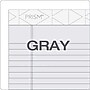 TOPS Prism+ Legal Notepads, 5" x 8", Narrow Ruled, Gray, 50 Sheets/Pad, 12 Pads/Pack (63060)~#|#~DDDFB941-6538-4C3C-8F4E68414305BAE1_sc7