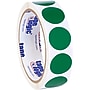 Tape Logic 1" Circle Inventory Label, Green, 500/Roll (DL611D)~#|#~DDE37F79-7F2D-4C2E-84F05ECB468A367D_sc7