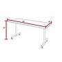Regency Kobe 48" x 30" Metal and Wood Training Table, Grey (MKTRCT4830GY)~#|#~DDF0B452-CC85-452C-BB8B3FD57D1B7DC7_sc7