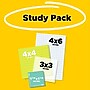 Post-it Super Sticky Notes Combo Pack, Assorted Collection, 45 Sheets/Pad, 4 Pads/Pack (4622-SSGRID-TR)~#|#~DDFBE806-A190-4B7B-B6C026B36ADA3EE2_sc7