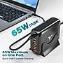 Turonic 120W 6-Port Desktop Charging Station, USB-C & USB-A, Black (350H33)~#|#~DE06E7ED-0976-4684-9C94FFE1EA5E49D2_sc7