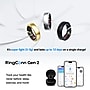 RingConn Gen 2 Ultra-Thin Smart Ring - Size Before You Buy - Size 6, Matte Black (123030605)~#|#~DE20C154-A9A6-4152-9538AC7F1611E8AF_sc7