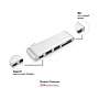 OTM Essentials Basics 3-Port USB-C Hub, White (OB-AIAN)~#|#~DE2CFDE3-DE50-4581-87B37442B3B86683_sc7