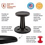 Kore Design Plastic/Poly Kids Wobble Stool, Black (KD-598)~#|#~DE335452-1816-40BF-A4D83F1D4A5B4ED3_sc7
