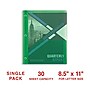 Staples 2-Pocket Plastic Folder, Letter Size, Durable Poly Folder for School, Office & Presentations, Green~#|#~DE3A663A-6D4B-4F22-8D8550C9E819EF5A_sc7