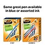 BIC Round Stic Xtra-Life Ballpoint Pen, Medium Point, 1.0mm, Black Ink, 60/Pack (GSM609-BLK)~#|#~DE4A6A03-B734-40EB-89A43123630B1165_sc7