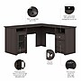 Bush Furniture Cabot 60"W L Shaped Desk, Heather Gray (WC31730-03K)~#|#~DE4DABBD-D096-48BC-9B8F071DFC1D2B04_sc7