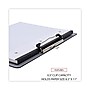 Universal Plastic Brushed Aluminum Clipboard, Landscape, 1/2" Capacity, 11 X 8 1/2~#|#~DE4F3CFA-0C0C-49BD-91C81A8114A974C1_sc7