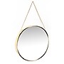 Infinity Instruments Franc Decorative Wall Mirror, Metal, 17.5"Dia. (15462GD)~#|#~DE6BB502-8059-4A12-9FA0893A610A085B_sc7