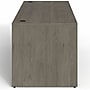 Lorell Prominence 2.0 60" W Double-Pedestal Desk, Gray Elm Surface (LLRPD3060DPGE)~#|#~DE74A636-37CC-48EA-A1C02B791DFD404E_sc7