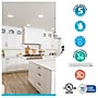 Bulbrite 14 Watt Adjustable 5/6"Integrated LED Recessed Downlight, E26 Quick Connect, 4000K Cool White, 1100 Lumens, 4/Pack~#|#~DE816B35-1A3F-4E34-885252F17C72D0FE_sc7