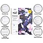 2026-2027 Overland Travelware 0.75" x 9.25" Calendar Year Weekly & Monthly Planner, Paperboard Cover, Black Floral (90688)~#|#~DEA4F775-C00C-4108-85D0DEFB5C815215_sc7