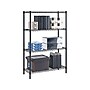 Whalen 4-Shelf Wire Unit, 36"W, Black (WS143654-4B)~#|#~DEBE4247-51D4-4151-8AA679559EE7B98B_sc7