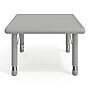 Flash Furniture Wren Square Activity Table, 24" x 24", Height Adjustable, Soft Gray (YUYCX0022SQRSGY)~#|#~DF0751BF-437E-48BA-914BB16D4F12BF5E_sc7