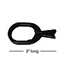 Nahanco 2" Ring Clip, Black, 500/Carton (RCB)~#|#~DF15B096-2C8E-4F4A-8FCC74740FD6B536_sc7