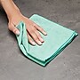 Coastwide Professional™ Microfiber Wipers, 16" x 16", Green, 12/Pack (CW52878)~#|#~DF3B9D81-F507-47FF-883BAA0C732F9EC1_sc7