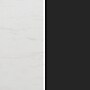 Flash Furniture Acadia 24" Round Wooden Dining Table with X-Base, White Faux Marble/Black Base (STRD24WMAT2222)~#|#~DF595575-23B7-4EAF-833F5BFE078B8244_sc7