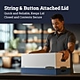 Bankers Box Heavy-Duty Corrugated File Storage Boxes, String & Button, Legal Size, White/Blue, 12/Carton (00012)~#|#~DF5A4D77-5444-4910-A0F91680DF59E662_sc7