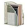 Staples Metal Mesh File Organizer, Sage Green (ST63832)~#|#~DF6B0A50-F827-43BA-AD719530816BEE79_sc7