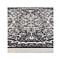 Anji Mountain Rug'd La Cienega Carpet & Hard Floor Chair Mat, 36" x 48", White/Black Polyester (AMB9032)~#|#~DF732468-3D17-4D31-8360975646E84791_sc7