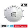3M Disposable N95 Half Mask Respirator, One Size, White, 20/Box (8200)~#|#~DF882DA0-27B6-474F-A1E81FF71FC6A1F0_sc7
