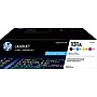 HP 131A Black/Cyan/Magenta/Yellow Standard Yield Toner Cartridge, 4/Pack (CF210AQ1)~#|#~DFA09144-C213-48FF-9AE0AA109064E4BA_sc7
