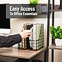 Mind Reader 1-Compartment Wood/Metal File Organizer, Black, 2/Pack (JMWIRE-BLK)~#|#~DFA5D1C4-EEF5-4A26-8C3F076FFC697A9E_sc7