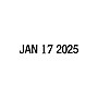 2000 Plus S-220 Economy Self-Inking Date Rectangle Stamp, Black Ink (010129)~#|#~DFB0BD31-EDA0-457E-A4DCA7DA0CA9A93D_sc7