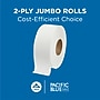 Pacific Blue Select Jumbo Jr. Toilet Paper, 2-ply, White, 1000 ft./Roll, 8 Rolls/Carton (13728)~#|#~DFB19B56-3FB9-4BE8-A97ABA21F3CCE3EA_sc7