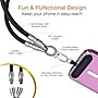 HyperGear TECHcessories 2-in-1 Universal Crossbody Phone Strap with USB-C Charging Cable, Black (16280)~#|#~DFB94448-0A22-4846-9349428E27AFEDDE_sc7