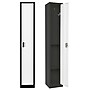 AdirOffice 72"H Single Tier Black/White Storage Locker (ADI629-201-B-W-DL)~#|#~DFC2F215-CE06-4950-B02AF549B34C63EA_sc7