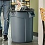 Rubbermaid Brute Plastic Trash Can with Lid, 32 Gallon, Gray (FG263200GRAY)~#|#~DFC4CD03-A9A8-4AA1-A6AB95CC46085B83_sc7