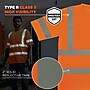 Ergodyne GloWear 8367 High Visibility Short Sleeve T-Shirt, ANSI Type R Class 3, Orange, 5XL (22049)~#|#~DFC54060-755E-4026-9FA3CF9786A198AC_sc7