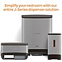 Coastwide Professional™ J-Series Duo Bath Tissue Dispenser, Black/Metallic (CWJ2BT-S)~#|#~DFC80973-7430-43BA-B5F35043F47DBB19_sc7