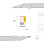 First Aid Only 1" x 3" Metal Detectable Fabric Bandages, 100/Box (H175)~#|#~DFD17834-EAC7-4596-AF617D848D4860E9_sc7