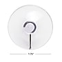 Excello Brands Suction Cups with Hooks, Clear, 25/Pack (SC-25PK)~#|#~DFD35788-230B-439F-917122A08FD2C6A1_sc7