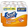 Scott Comfort Plus Mega Toilet Paper, 1-ply, White, 462 Sheets/Roll, 36 Rolls/Case (54262)~#|#~DFD87B02-9C3F-4426-A8BEC27F866D0C43_sc7