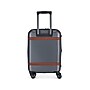 Bugatti Wellington 21" Hardside Suitcase, 8-Wheeled Spinner, TSA Checkpoint Friendly, Silver (HLG5120-Pewter)~#|#~DFDCBAF7-045A-4A9A-AD98C7EEBFA009D8_sc7