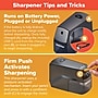 Bostitch Office Horizontal Rechargeable Battery Pencil Sharpener, Black (RPS7H-BLK)~#|#~DFDD2130-605B-4EDC-A42D004E08F735E2_sc7