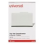 Universal Recycled Reinforced Pressboard Classification Folder, Legal Size, Gray, 10/Box (UNV10297)~#|#~DFEF22FA-8C1B-4FDC-BF878E18F06E45B1_sc7