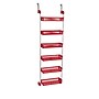 Household Essentials OTD 6-Shelf Hanging Storage Rack, 57" x 19.25" x 6.25", Red (2153-1) ~#|#~DFF18A5B-B56C-44EE-A2EE2321738035F0_sc7