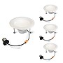 Bulbrite 12 Watt 4" Integrated LED Recessed Downlight with E26 Quick Connect, 4000K Cool White Light, 1100 Lumens, 4/Pack~#|#~DFF23090-235C-4B2A-A9CBA9E1C3D956A1_sc7