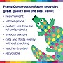 Prang 9" x 12" Construction Paper, Dark Brown, 50 Sheets/Pack, 10 Packs/Bundle (PAC6803-10)~#|#~DFF9C1B9-ED25-41A1-8DCCDA60E7DB9807_sc7