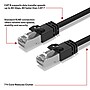 Staples TECH Cat 8 Ethernet Cable, 7 ft, Black, Ultra High-Speed Network Patch Cord, RJ45 Male to Male~#|#~DFFAEB9B-9ED0-45AB-9A3E94319336D695_sc7