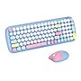 SaharaCase Wireless Ergonomic Keyboard and Laser Mouse Combo, Blue (KB17)~#|#~E0034903-6ACB-404B-821138D3ABC6C0FD_sc7