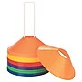 Champion Sports Plastic Saucer Field Cone Set, Assorted Colors, 48/Set (CHSSCXSET)~#|#~E0036C78-EF95-4457-8E006EFEB03BF444_sc7