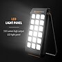 ToughTested 10,000-mAh LED Solar Portable Power Pack with Light, Black (TT-PBW-LED10)~#|#~E01C217B-8BDD-4674-91B711F28096018F_sc7