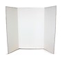 Flipside Tri-Fold Presentation Board, 36" x 48", Corrugated, White, 10/Carton (30046-10)~#|#~E0304E63-AD69-48B5-AA814611D9819596_sc7